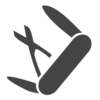 IT Learning Centre Skills toolkit penknife icon